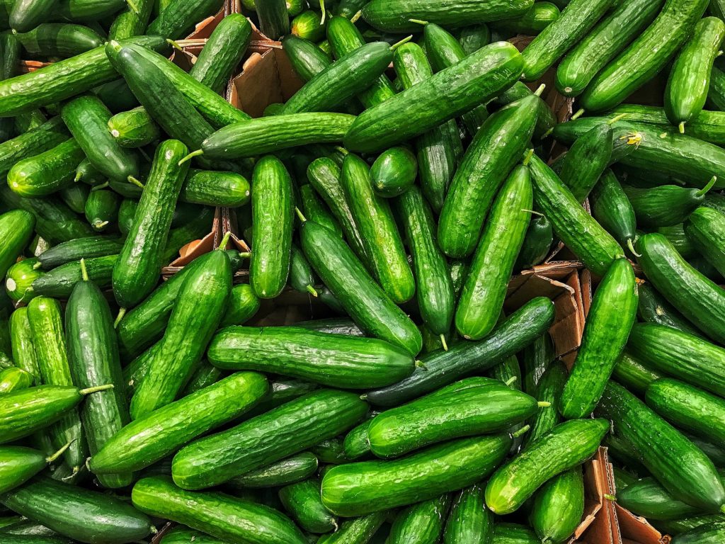 Persian Cucumbers for Crushed Cucumber and Garlic Soy Sauce